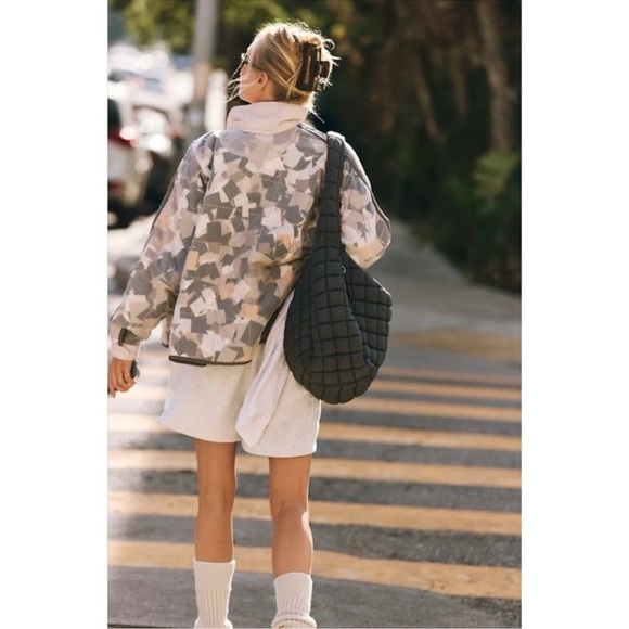 NWT Free People Pippa Packable Puffer Jacket Confetti FP Movement Medium - Picture 10 of 11